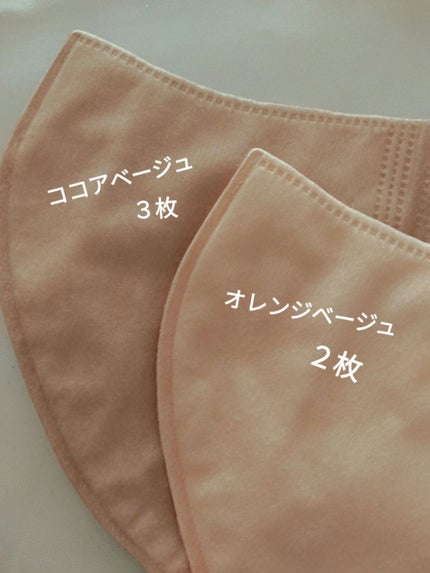 立体不織布マスク/DAISO/マスクを使ったクチコミ(2枚目)