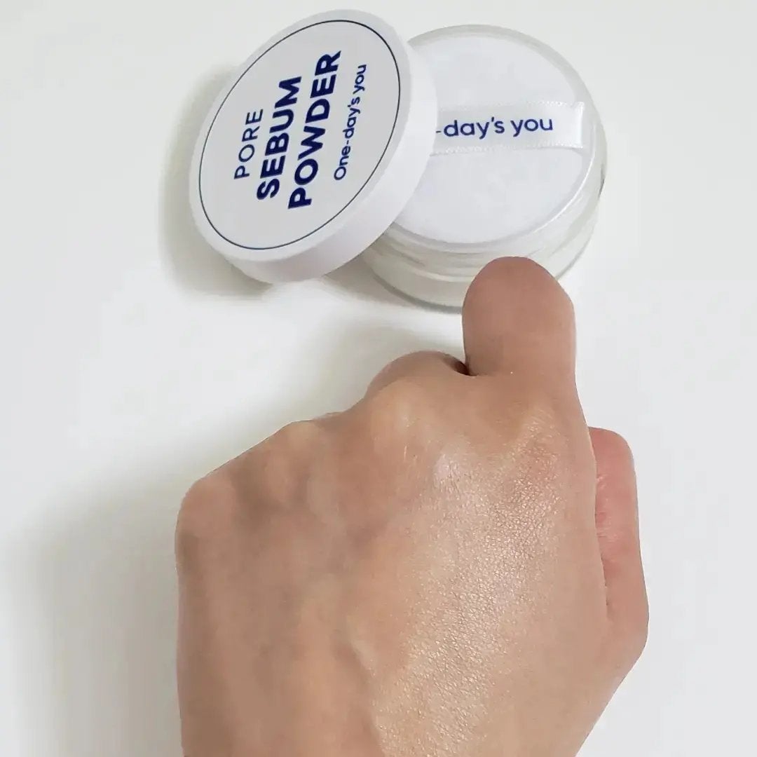 ポアセバムパウダー/One-day's you/ルースパウダーを使ったクチコミ(4枚目)