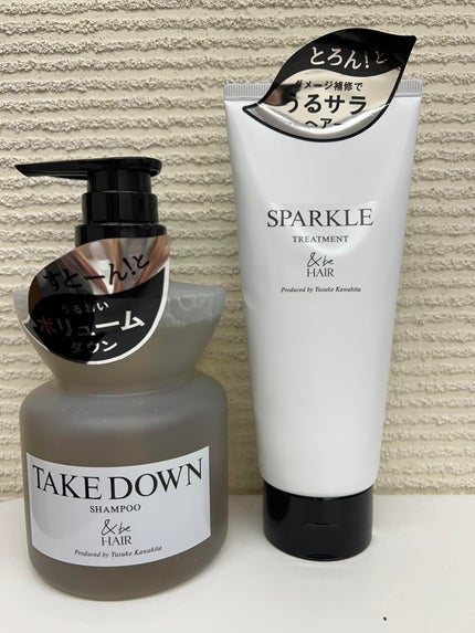 &be テイクダウンシャンプー/&be HAIR/市販シャンプーを使ったクチコミ(1枚目)