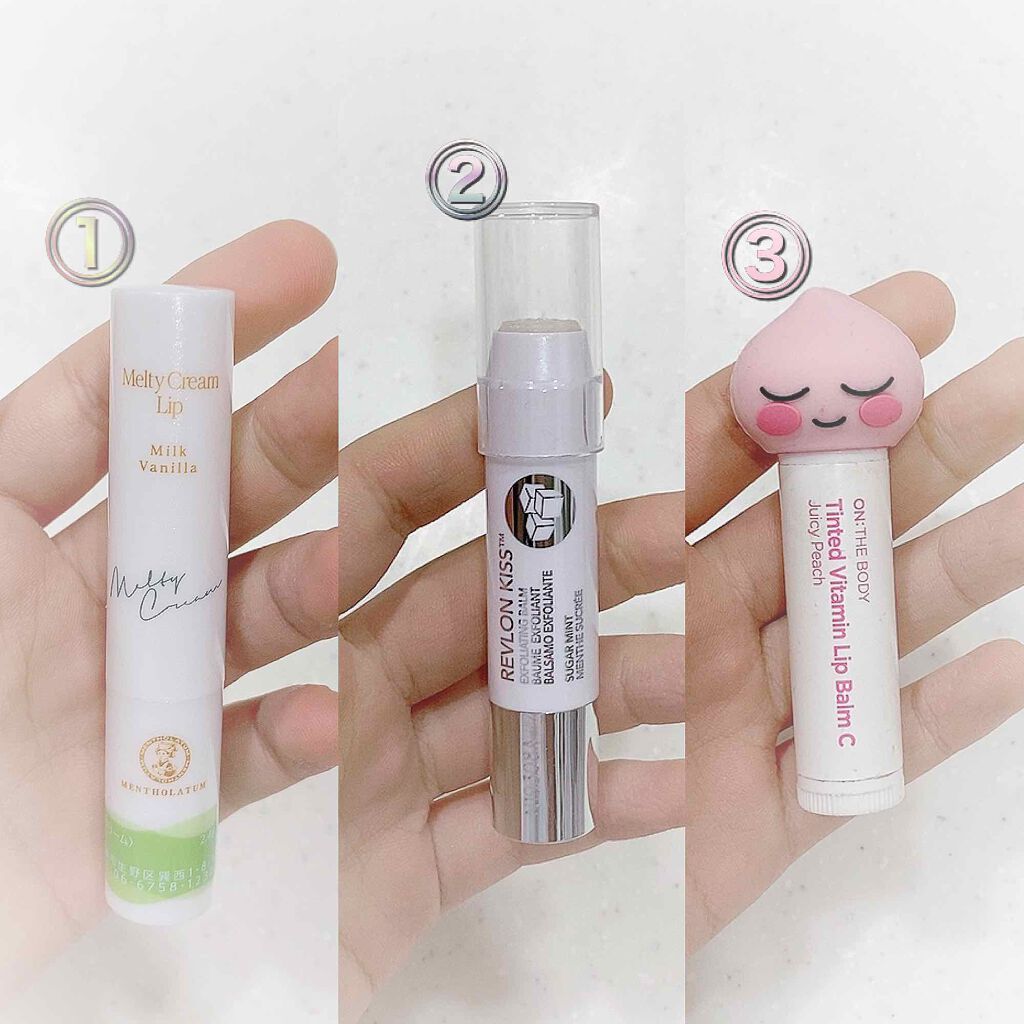 メルティクリームリップ/メンソレータム/リップクリームを使ったクチコミ(2枚目)