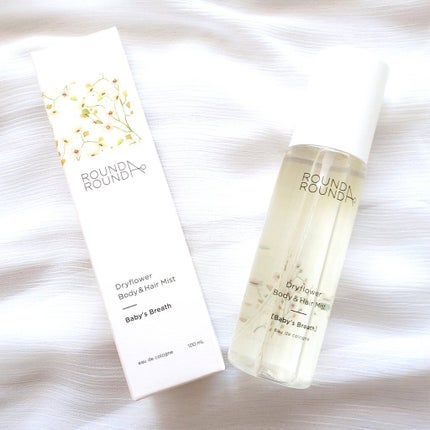 ドライフラワー ボディ&ヘアミスト/ラウンドアラウンド/香水(その他)を使ったクチコミ(2枚目)