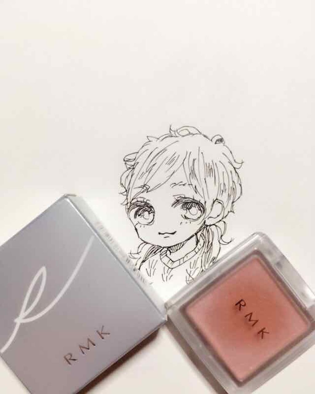 インジーニアス パウダーアイズ N/RMK/単色アイシャドウを使ったクチコミ(1枚目)