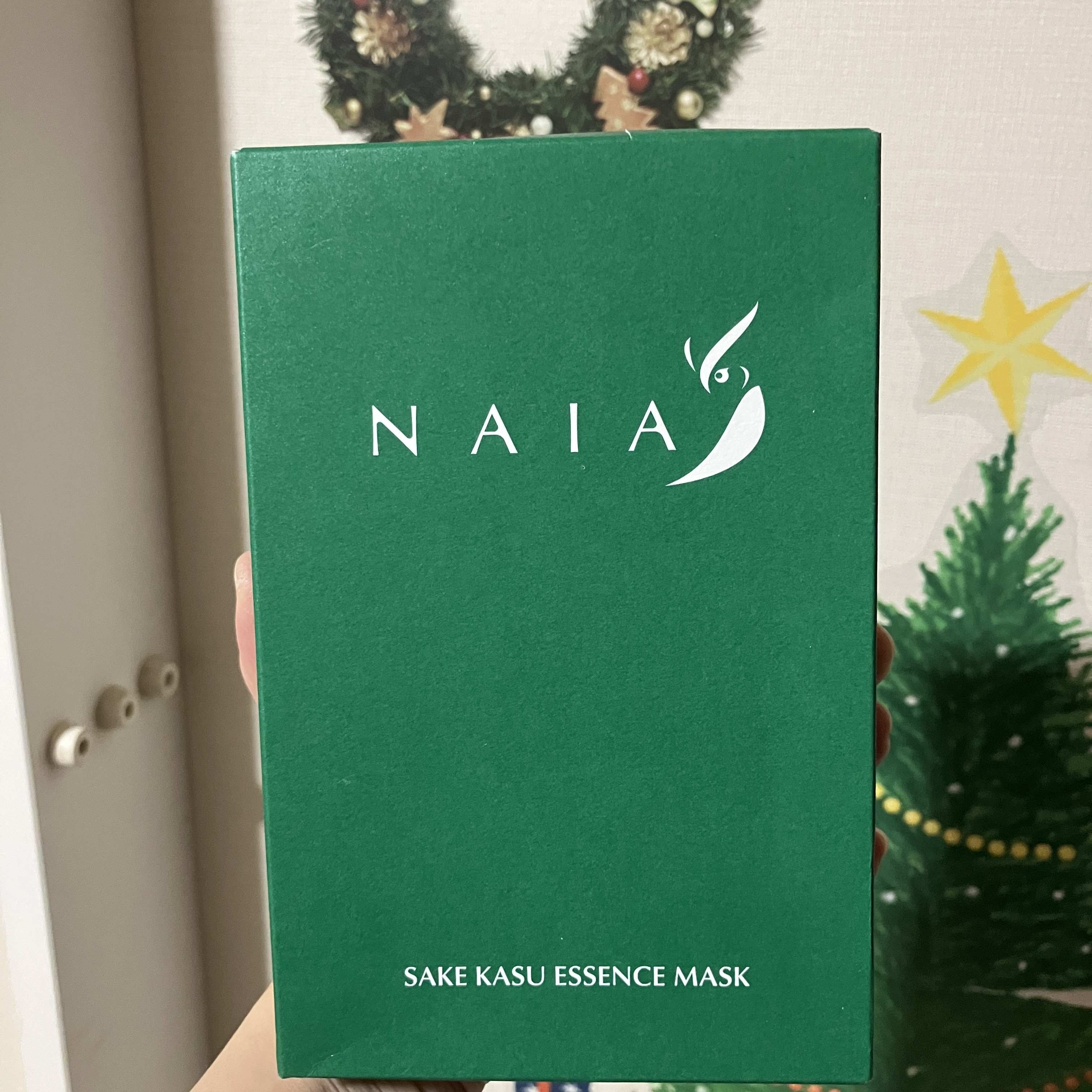 酒粕フェイスマスク 7枚入り（個包装）/NAIA/シートマスク・パックを使ったクチコミ（1枚目）