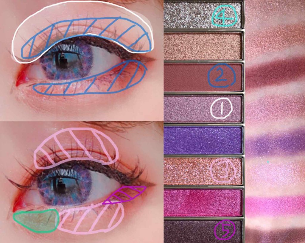 ファーストコレクションアイズ/VAVI MELLO/アイシャドウパレットを使ったクチコミ（3枚目）