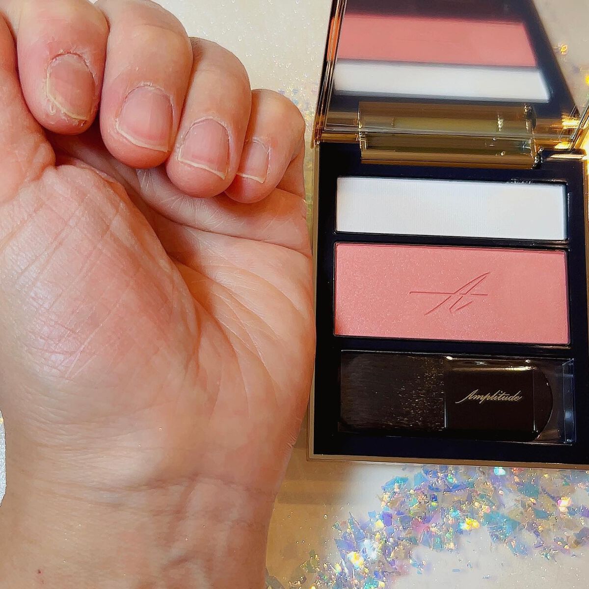 コンスピキュアス アイズ/Amplitude/アイシャドウパレットを使ったクチコミ(5枚目)