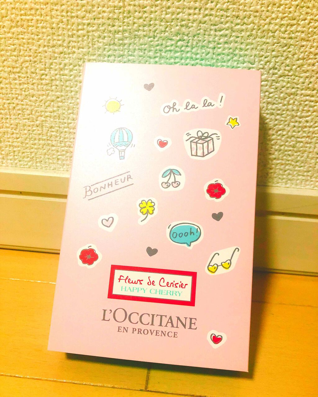 ハッピーチェリー ポーチインラブ/L'OCCITANE/その他キットセットを使ったクチコミ(1枚目)
