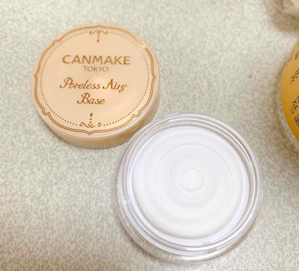 ポアレスエアリーベース/キャンメイク/化粧下地を使ったクチコミ(1枚目)