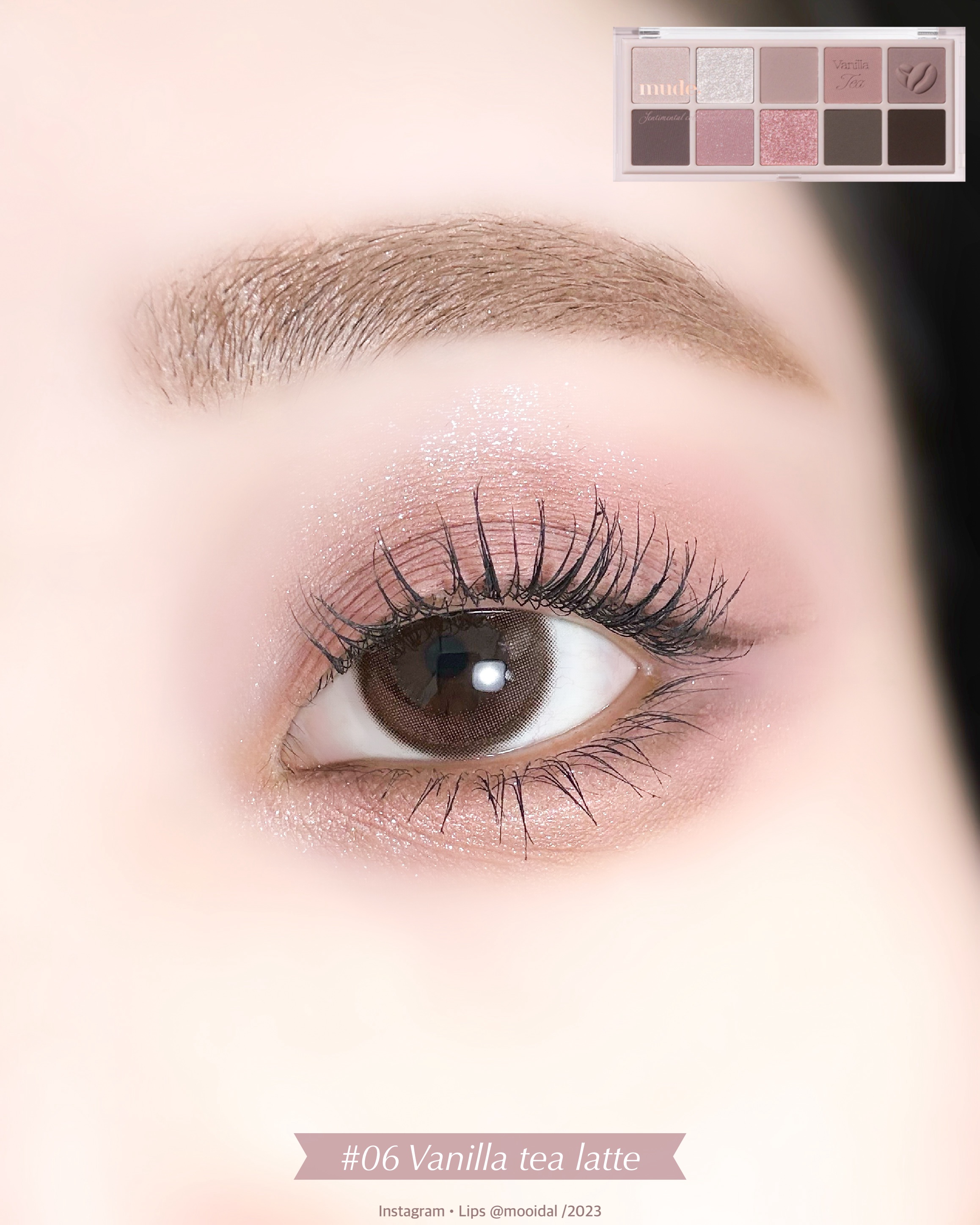 MDショールモーメント アイシャドウパレット/mude./アイシャドウパレットを使ったクチコミ（3枚目）