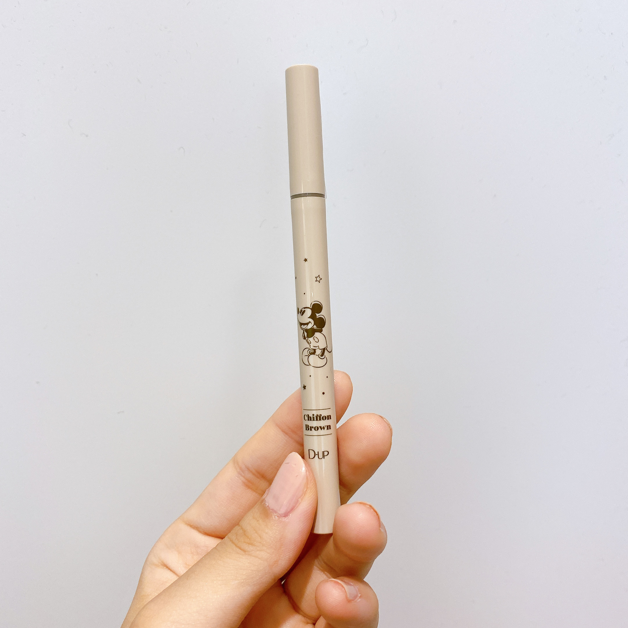 シルキーリキッドアイライナーWP シフォンブラウン Disney限定デザイン/D-UP/リキッドアイライナーを使ったクチコミ（3枚目）