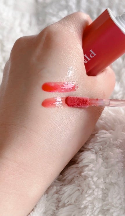 ナチュラルブルームリップオイルセラム 3色セット/PINATE/リップグロスを使ったクチコミ(8枚目)