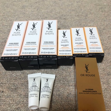 ピュアショット ナイト リチャージセラム/YVES SAINT LAURENT BEAUTE/美容液を使ったクチコミ(3枚目)