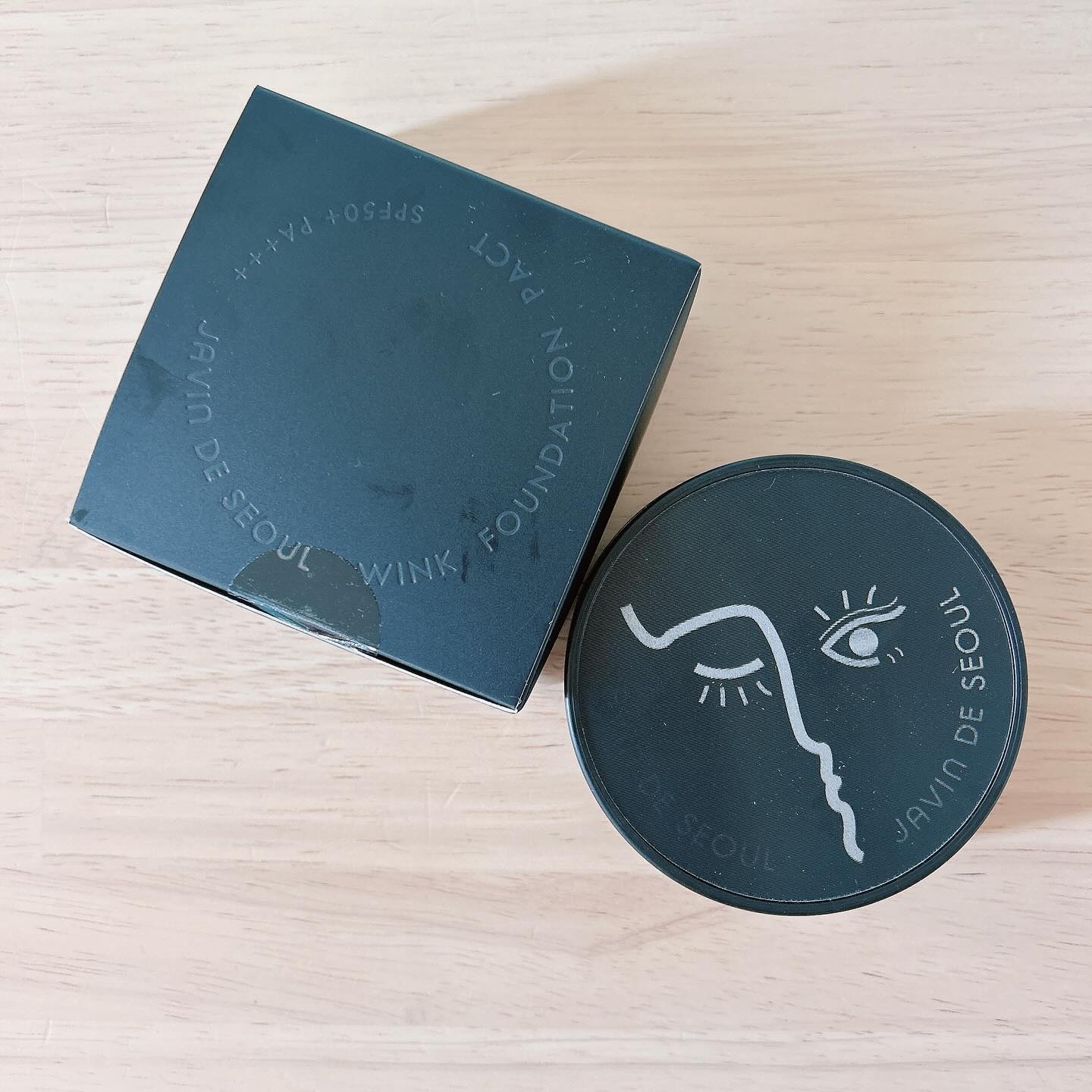 ジャビンドゥソウル ウインクファンデーションパクト/Javin De Seoul/クッションファンデーションを使ったクチコミ（1枚目）