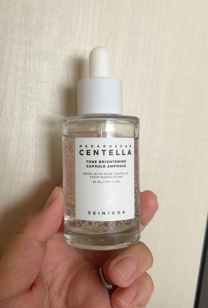 トーンブライトニング カプセルアンプル/SKIN1004/美容液を使ったクチコミ(1枚目)