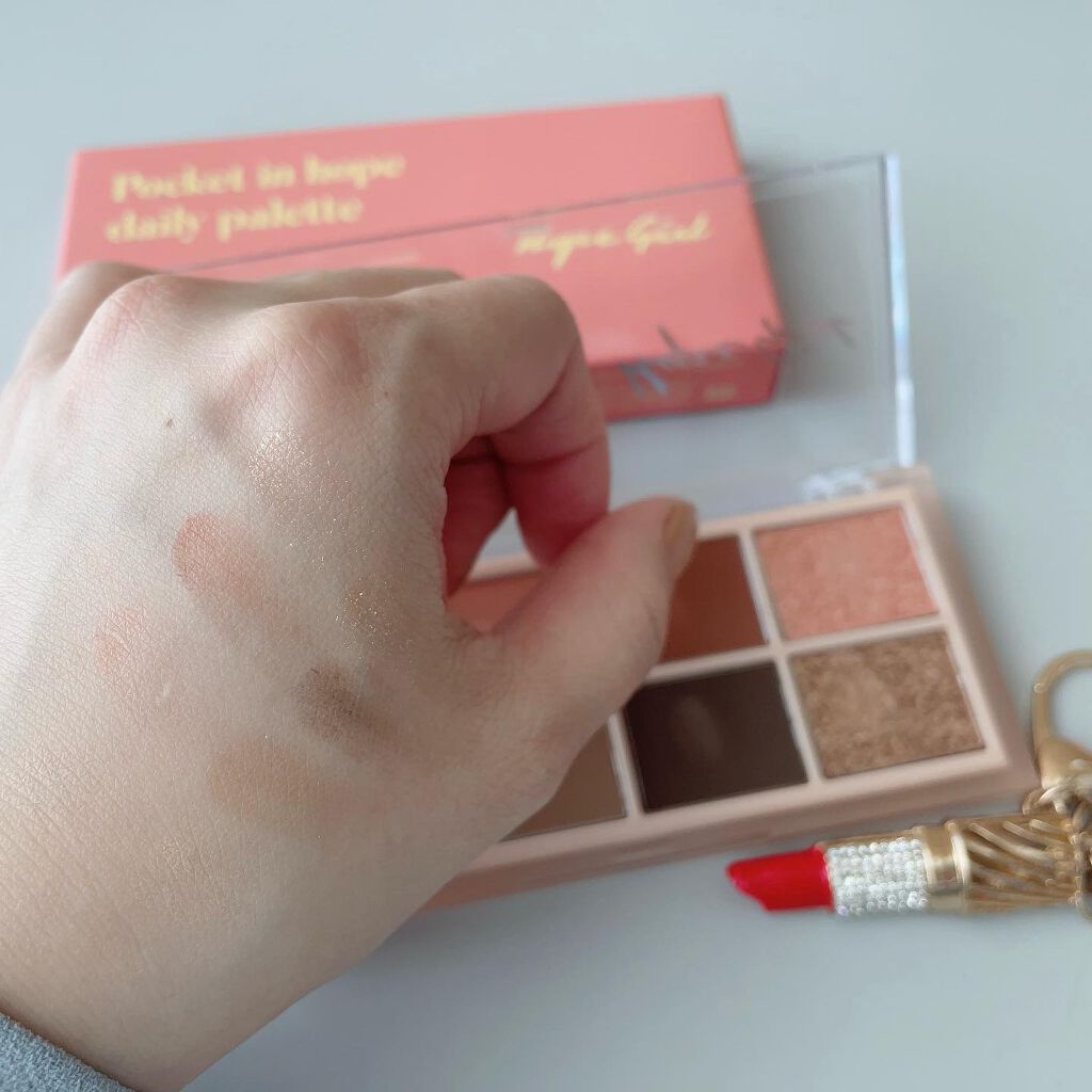 Pocket in Hope daily palette/Hope Girl/アイシャドウパレットを使ったクチコミ(4枚目)