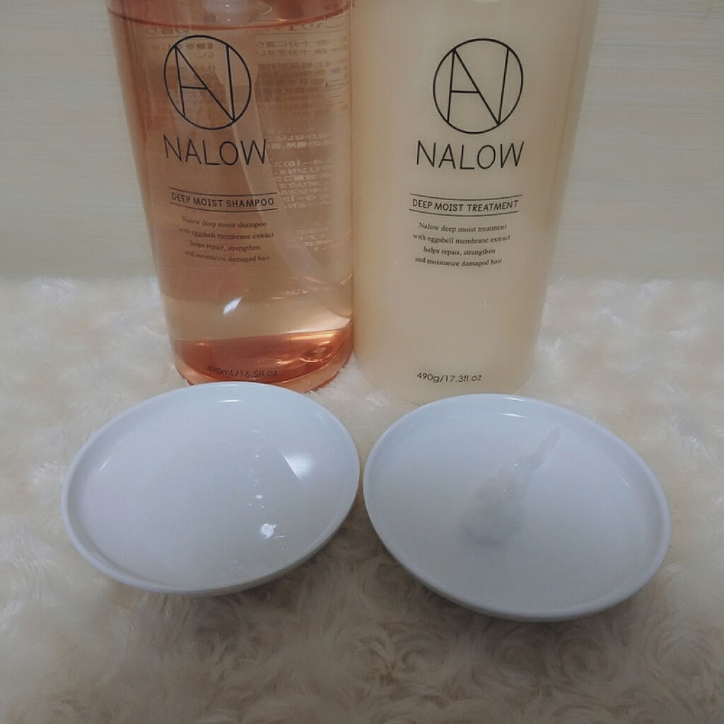 ディープモイスト シャンプー／トリートメント トリートメント490g/NALOW/市販シャンプーを使ったクチコミ（1枚目）