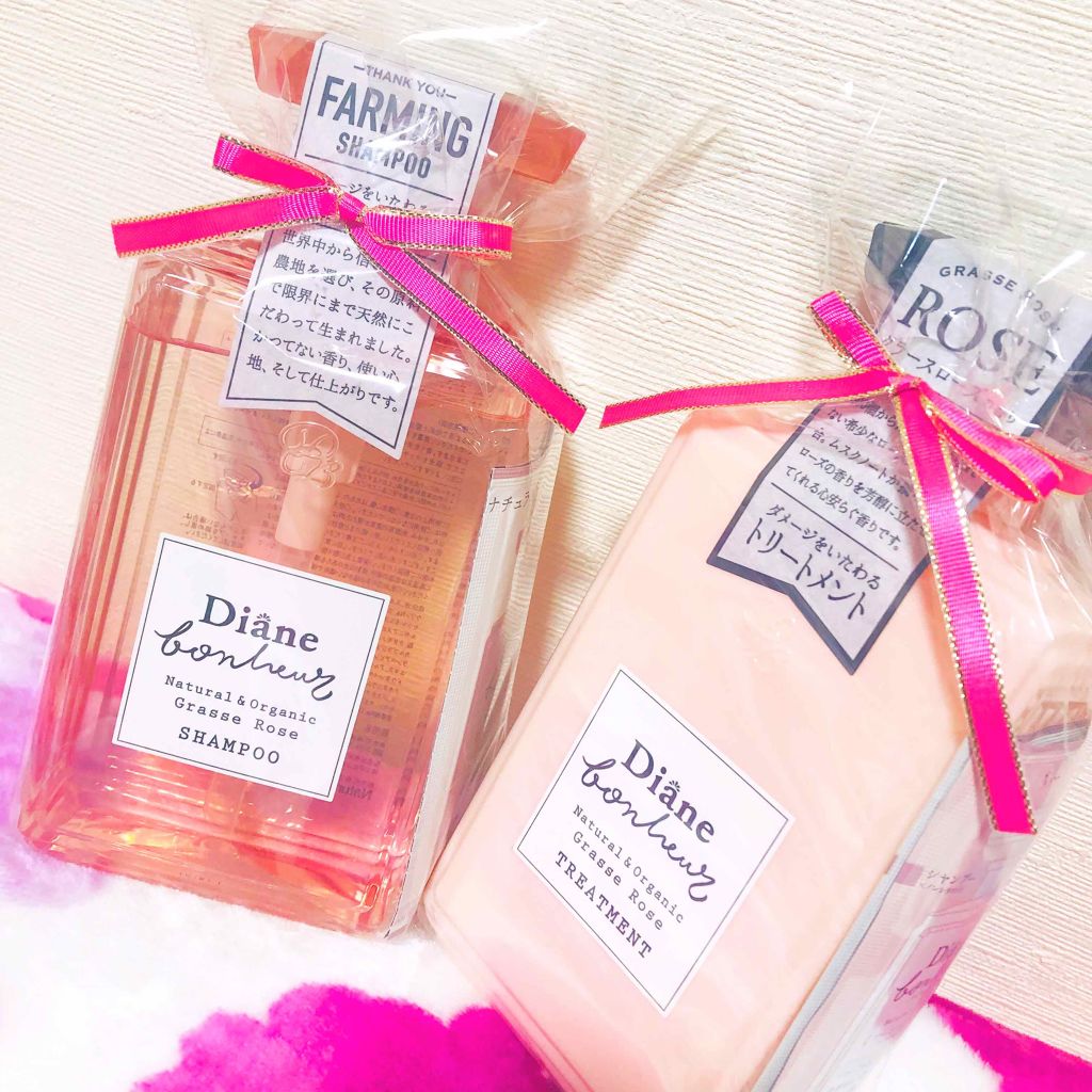 グラースローズの香り/シャンプー＆トリートメント/ダイアン/市販シャンプーを使ったクチコミ（1枚目）