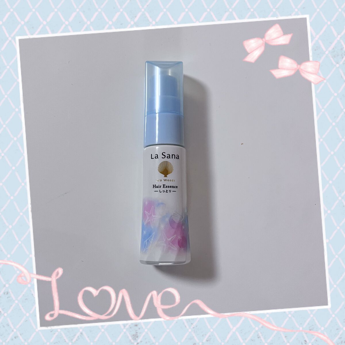 海藻 ヘア エッセンス ウォータリーサボンの香り 25ml(約3週間分