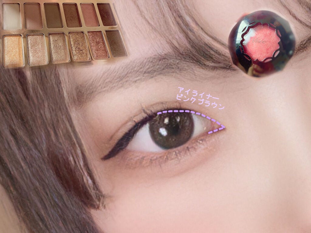 バレンタインボックス/VAVI MELLO/アイシャドウパレットを使ったクチコミ(5枚目)