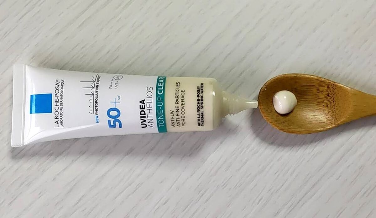 UVイデア XL プロテクショントーンアップ クリア/ラ ロッシュ ポゼ/化粧下地を使ったクチコミ(2枚目)