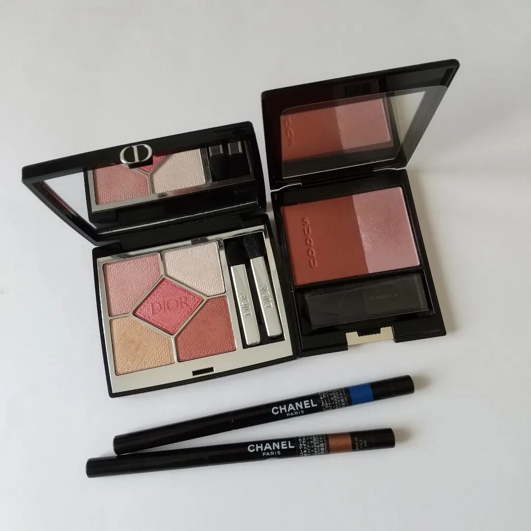 【旧】ディオールショウ サンク クルール （スプリング コレクション 2024 限定品） 923 ポプリン ピーチ/Dior/アイシャドウを使ったクチコミ（1枚目）