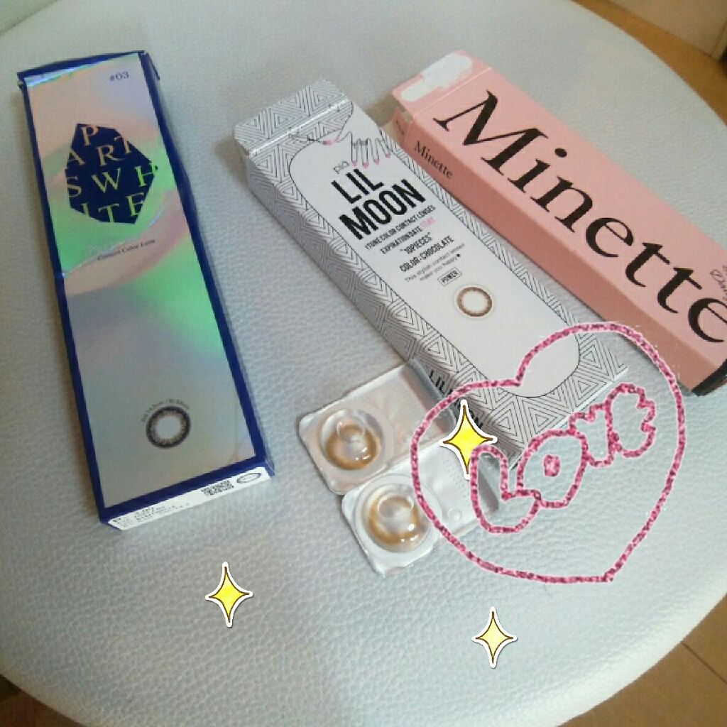 LIL MOON 1day/LILMOON/ワンデー(1DAY)カラコンを使ったクチコミ(1枚目)