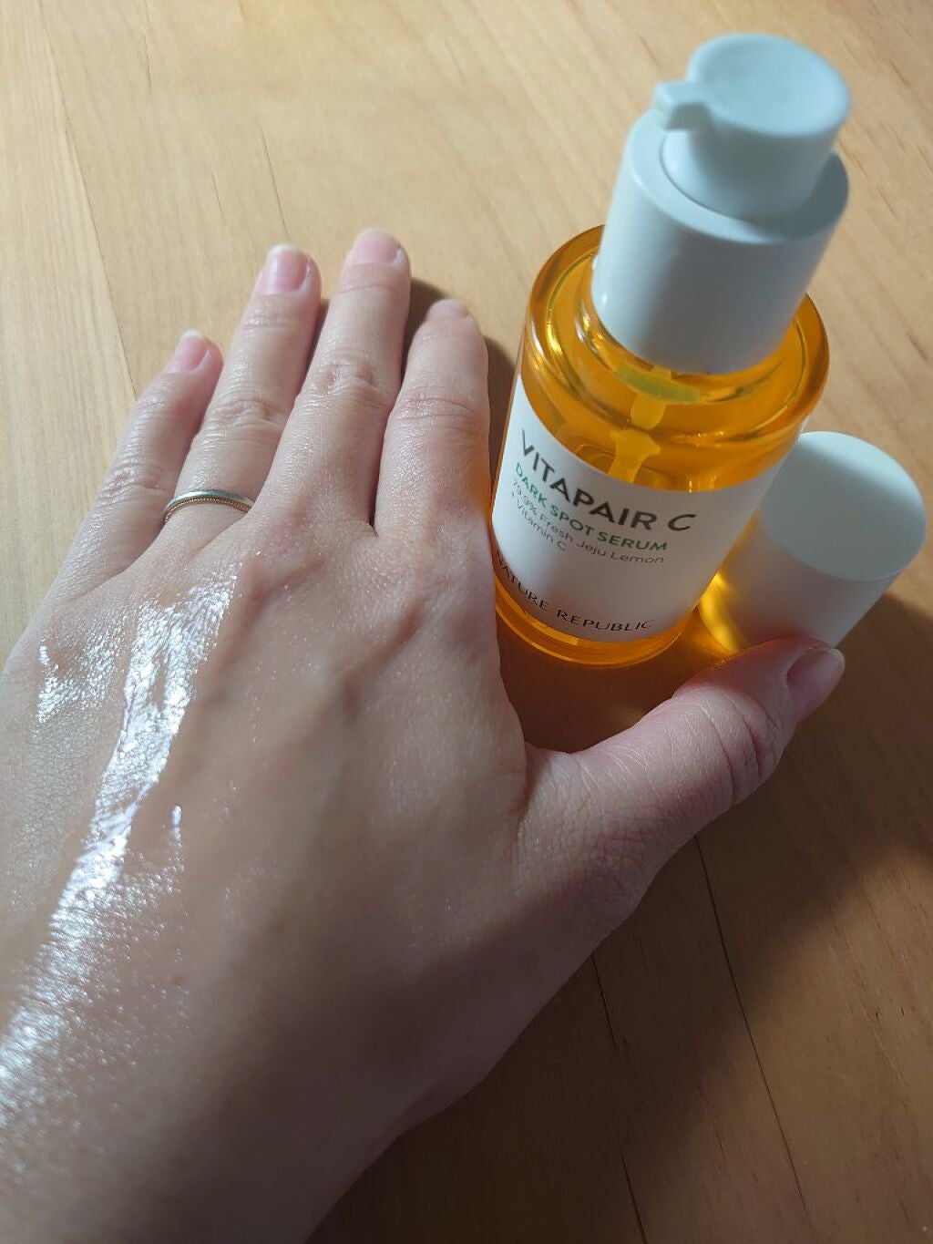 ビタペアC 集中美容液スペシャルセット/ネイチャーリパブリック/美容液を使ったクチコミ(4枚目)