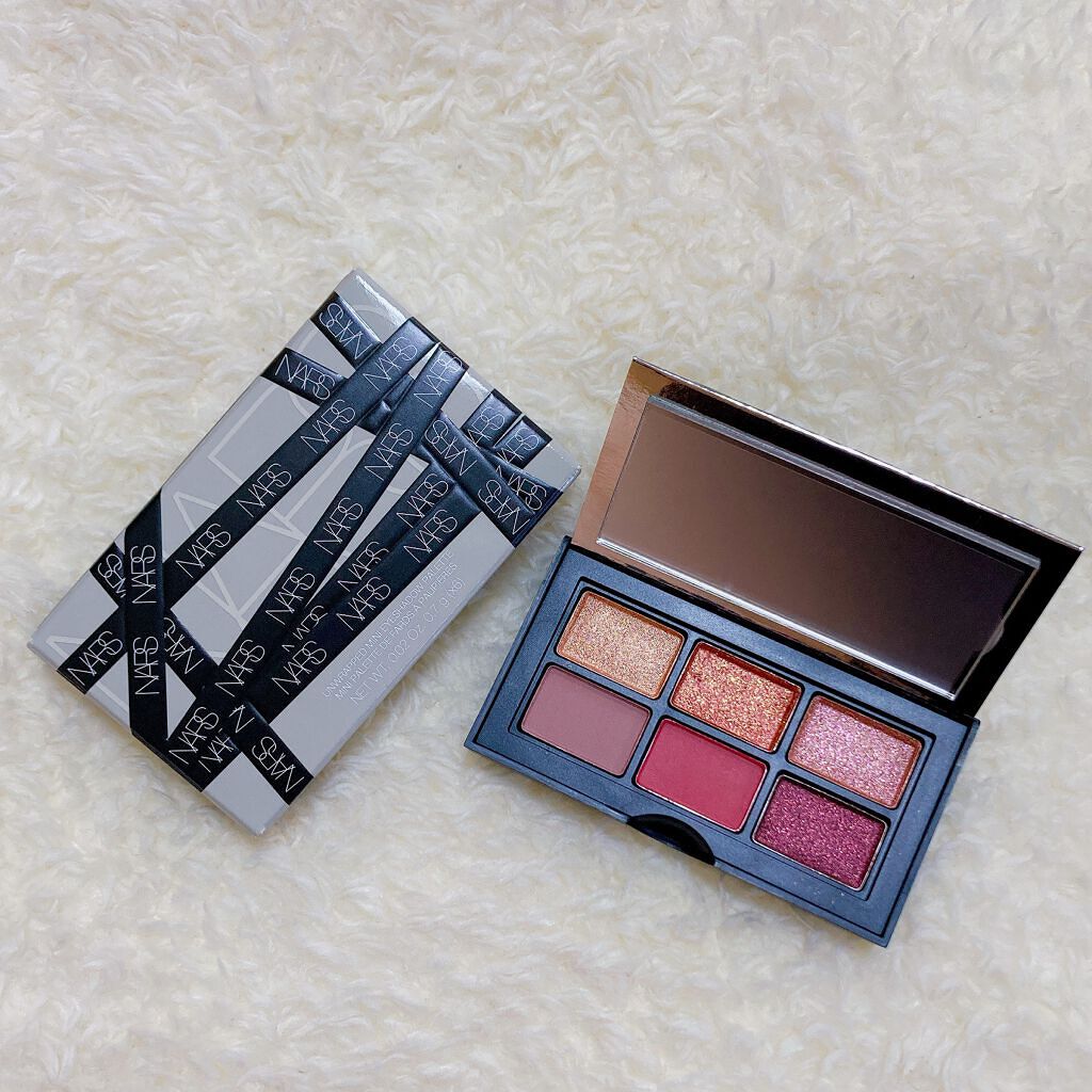 アンラップド ミニアイシャドーパレット ORGASM /NARS/アイシャドウパレットを使ったクチコミ(3枚目)