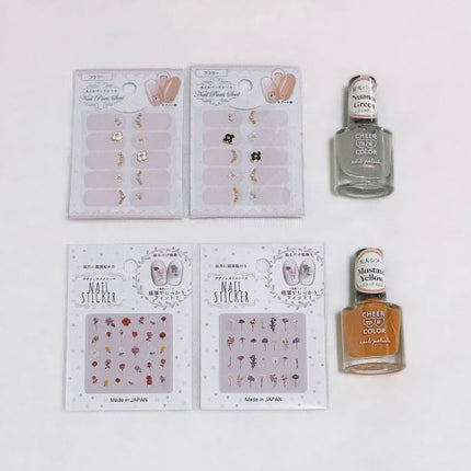 CHEER me COLOR ネイルポリッシュ/セリア/マニキュアを使ったクチコミ(1枚目)