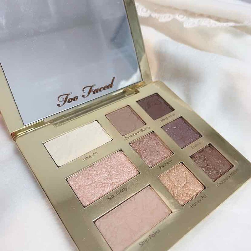 ナチュラル アイズ ニュートラル アイシャドウ パレット/Too Faced/アイシャドウパレットを使ったクチコミ(2枚目)