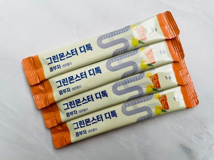 デトックスコンブ茶/グリーンモンスター/コンブチャを使ったクチコミ(3枚目)