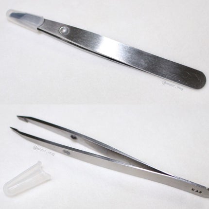 がっちりキャッチ毛抜き/貝印/毛抜きを使ったクチコミ(2枚目)