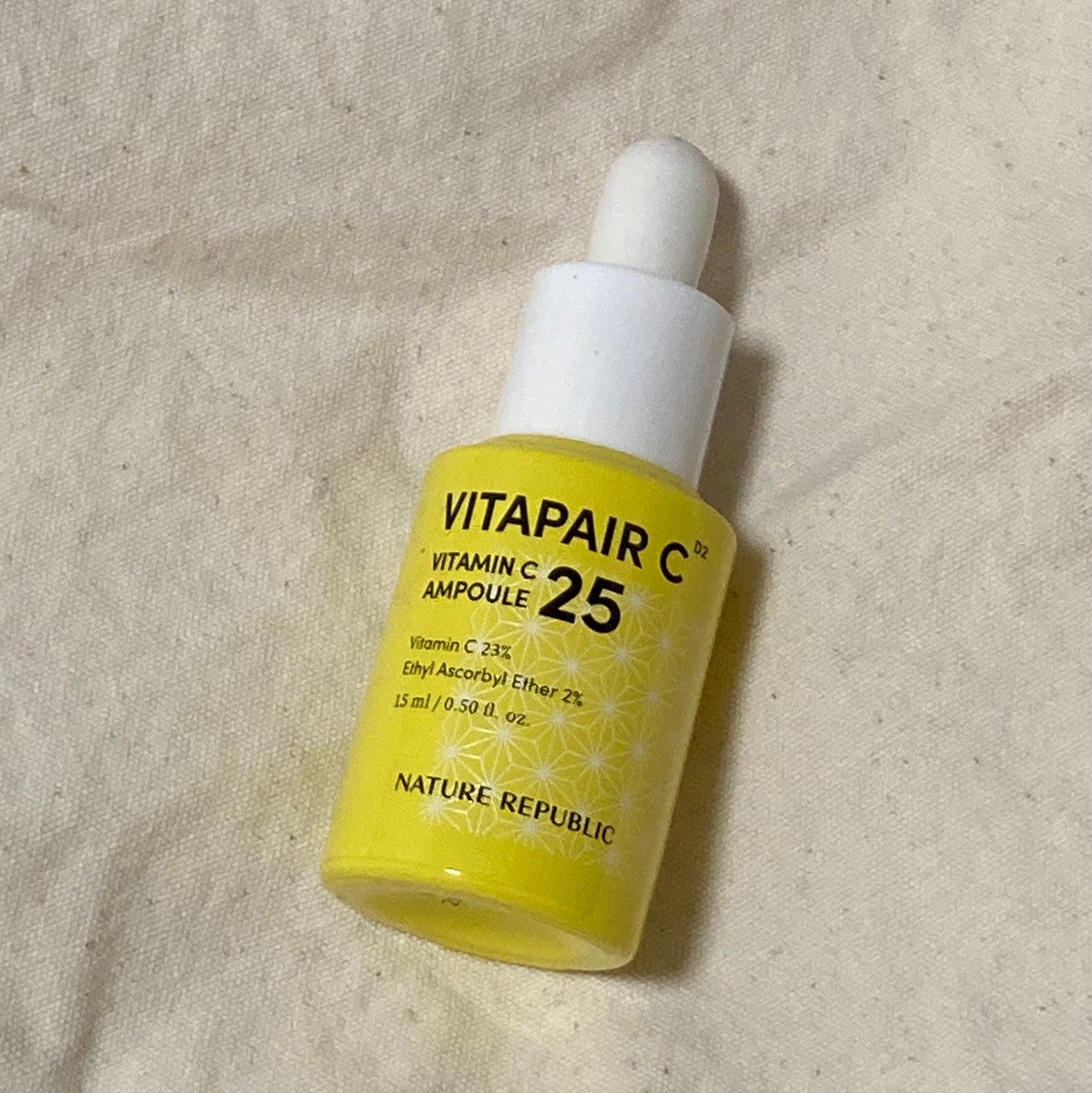 ビタペアC ビタミンC25アンプル/ネイチャーリパブリック/美容液を使ったクチコミ(1枚目)