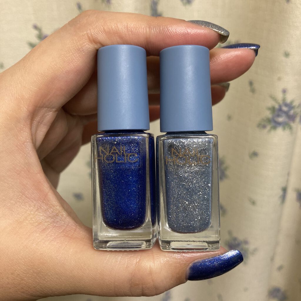 ネイルホリック リミテッドカラー Spring Denim GY063/ネイルホリック/マニキュアを使ったクチコミ（2枚目）