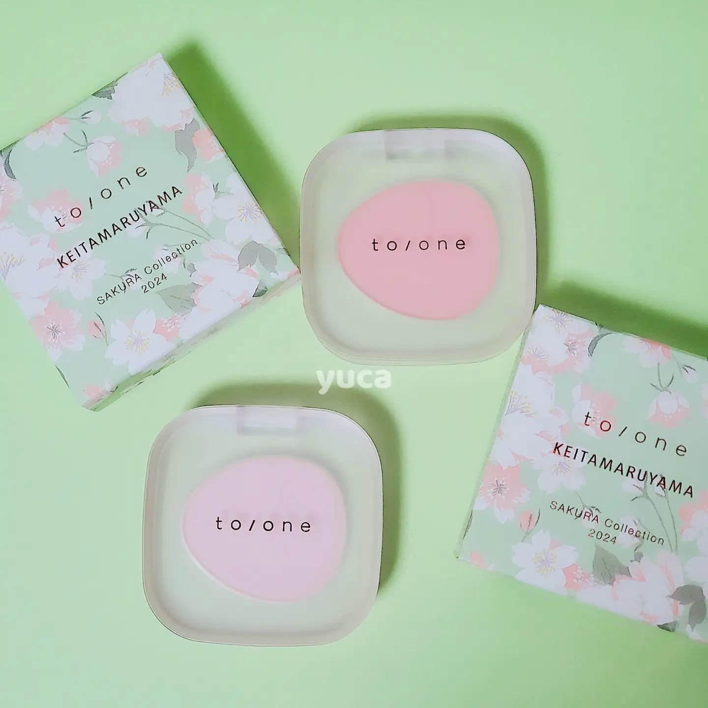 トーン ペタル フロート ブラッシュ EX01 Once in a Life/to/one/パウダーチークを使ったクチコミ（1枚目）