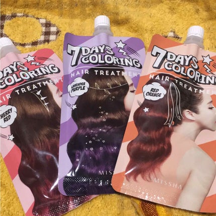ミシャ 7DAYS COLORING/MISSHA/ヘアカラーを使ったクチコミ(1枚目)