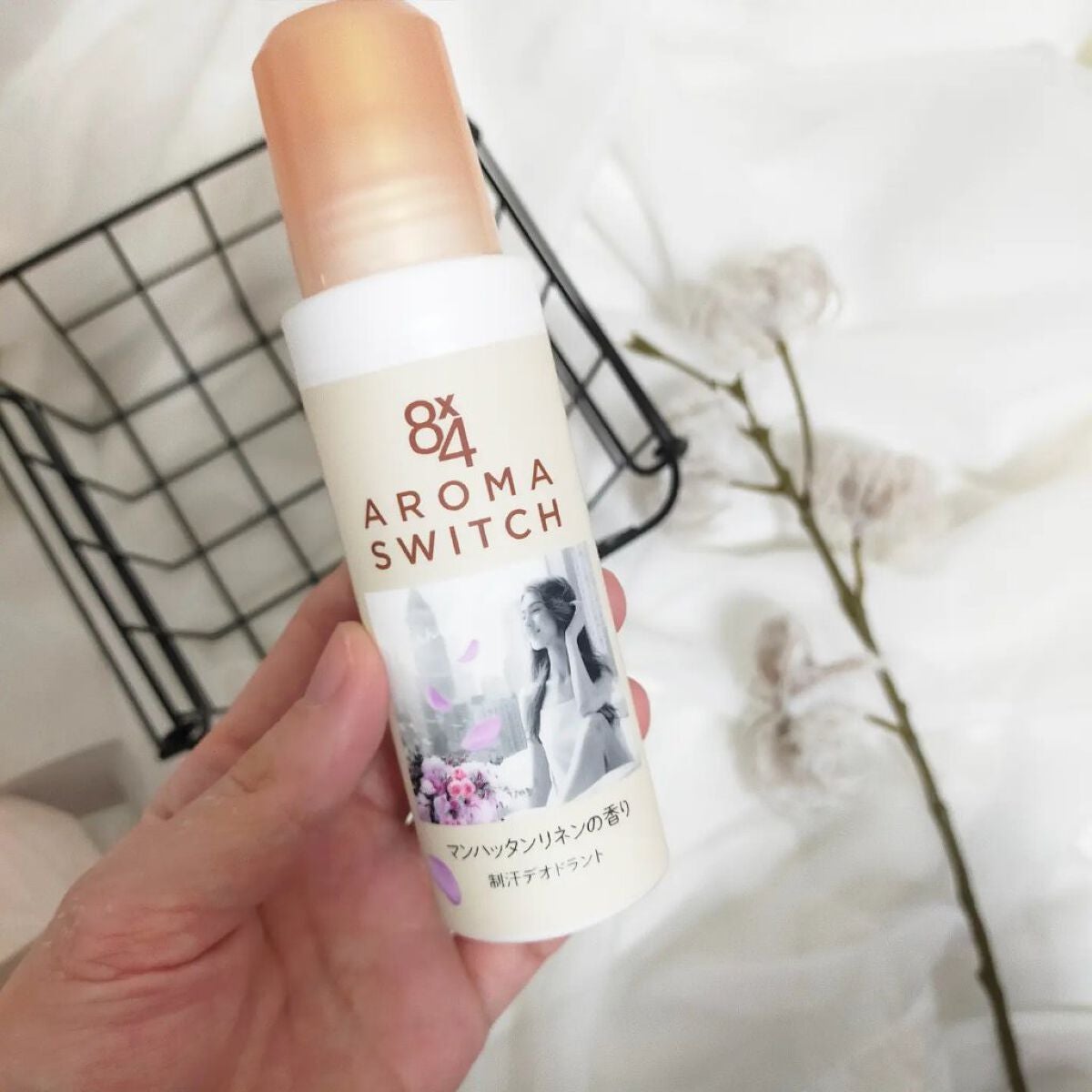 8x4 アロマスイッチ ロールオン マンハッタンリネンの香り/8x4/デオドラント・制汗剤を使ったクチコミ(2枚目)