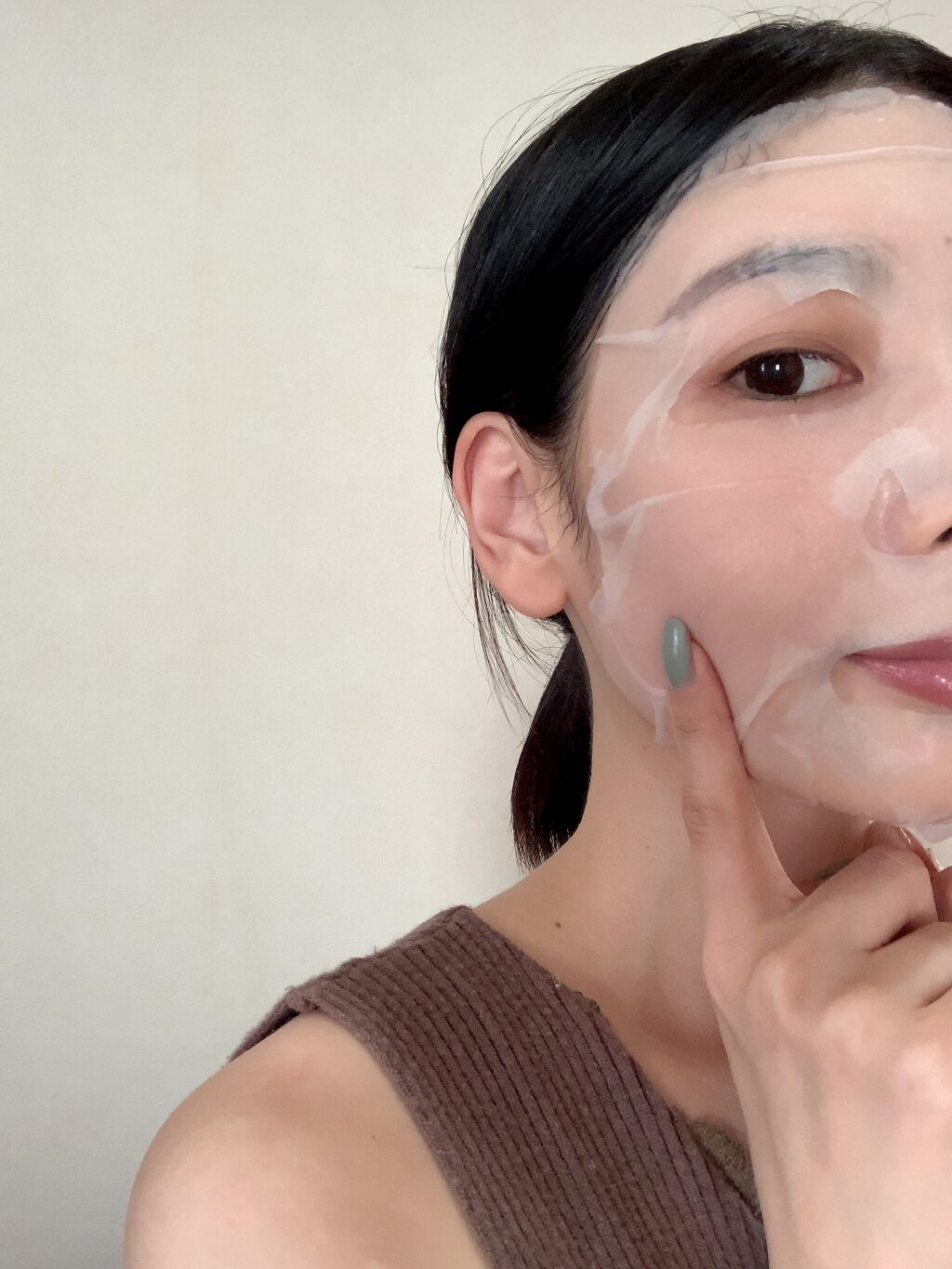 グリーンダーマCICA デイリーシートマスク/ネイチャーリパブリック/シートマスク・パックを使ったクチコミ（3枚目）