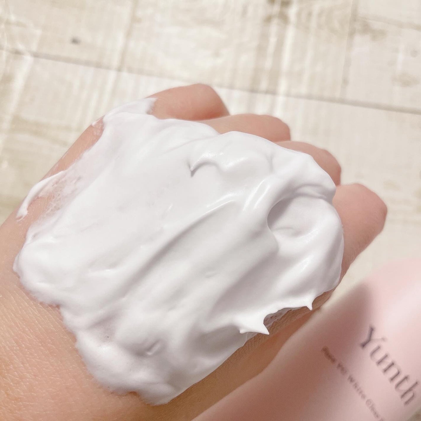 生VCホワイトクリアフォーム/Yunth/泡洗顔を使ったクチコミ(5枚目)