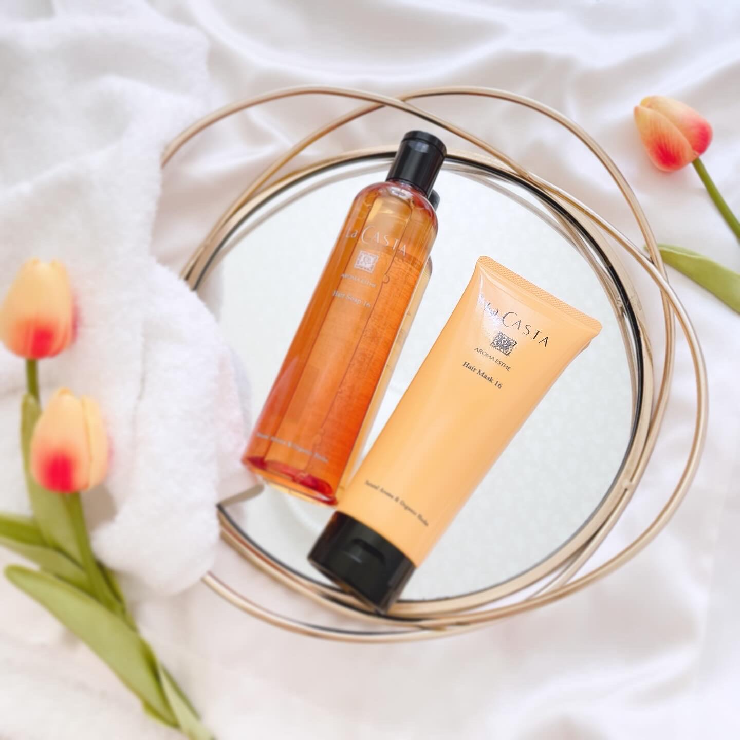 アロマエステ ヘアソープ16／ヘアマスク16/ラ・カスタ/市販シャンプーを使ったクチコミ（1枚目）