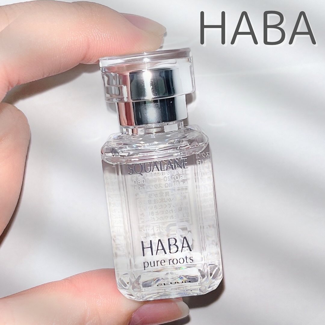 高品位「スクワラン」/HABA/フェイスオイルを使ったクチコミ（1枚目）
