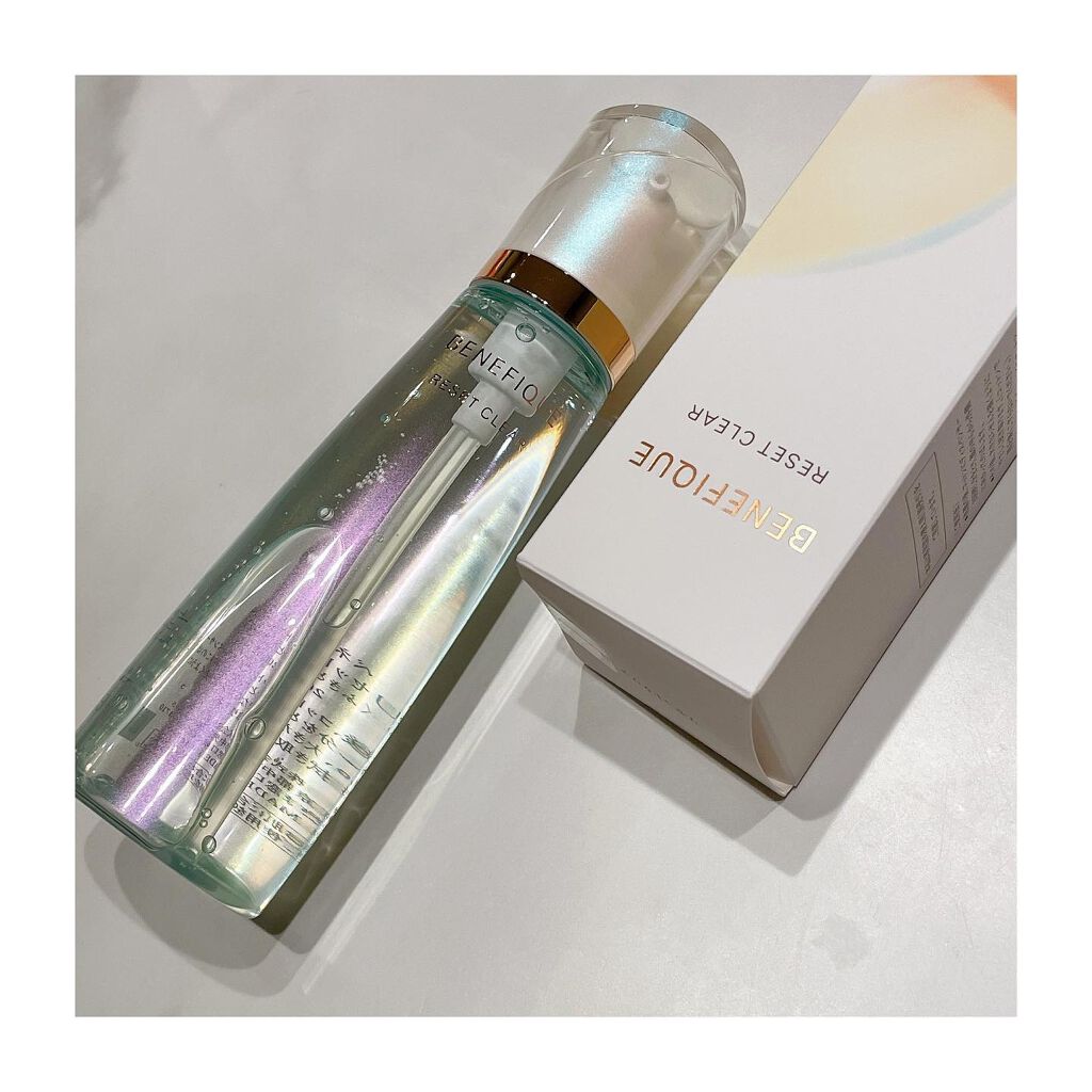 リセットクリア/BENEFIQUE/化粧水を使ったクチコミ(2枚目)