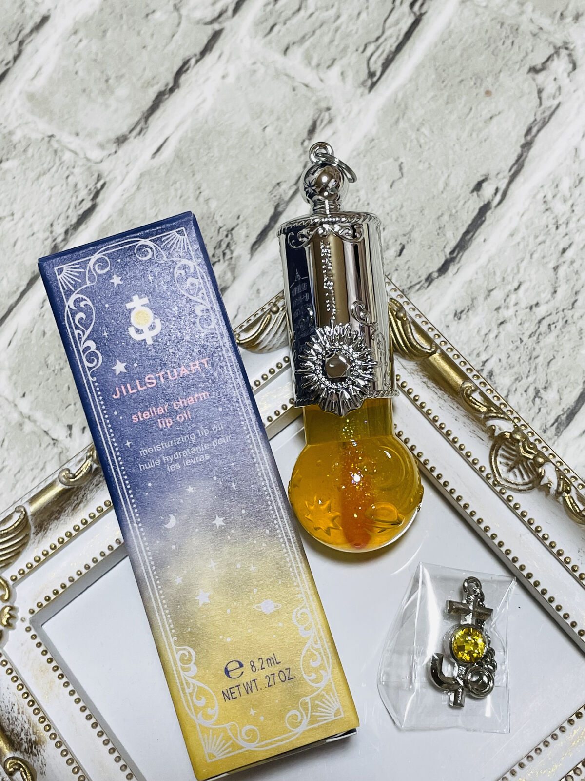 ステラーチャーム　リップオイル/JILL STUART/口紅を使ったクチコミ（1枚目）