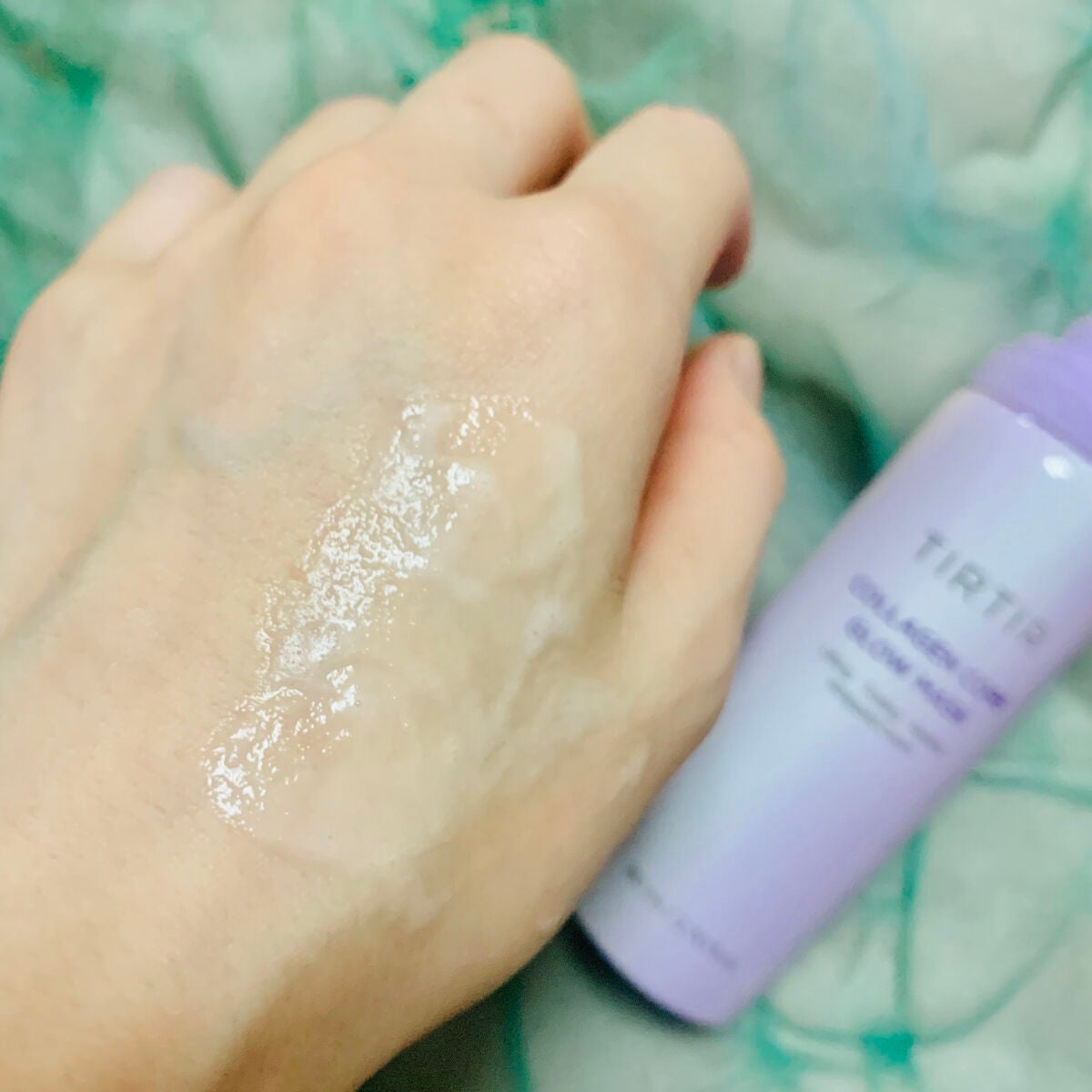 コラーゲンコアグローマスク/TIRTIR(ティルティル)/その他スキンケアを使ったクチコミ(4枚目)