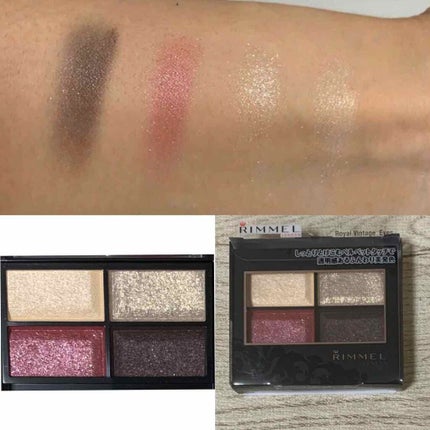 ロイヤルヴィンテージ アイズ/リンメル ロンドン/アイシャドウパレットを使ったクチコミ(1枚目)