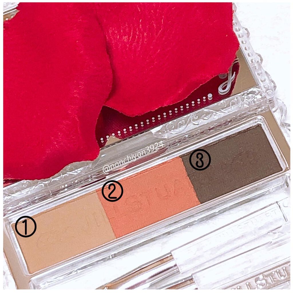 ジルスチュアート ニュアンスブロウパレット/JILL STUART/パウダーアイブロウを使ったクチコミ(2枚目)