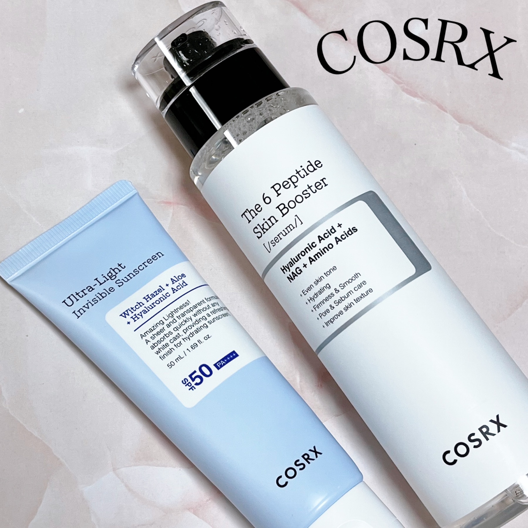 ウルトラライト透明UVクリーム/COSRX/日焼け止めクリームを使ったクチコミ（1枚目）