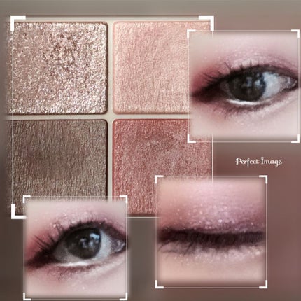 グロウツインカラー/キャンメイク/アイシャドウパレットを使ったクチコミ(4枚目)