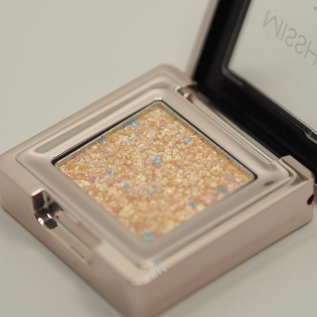 グリッタープリズム シャドウ/MISSHA/グリッターを使ったクチコミ（1枚目）