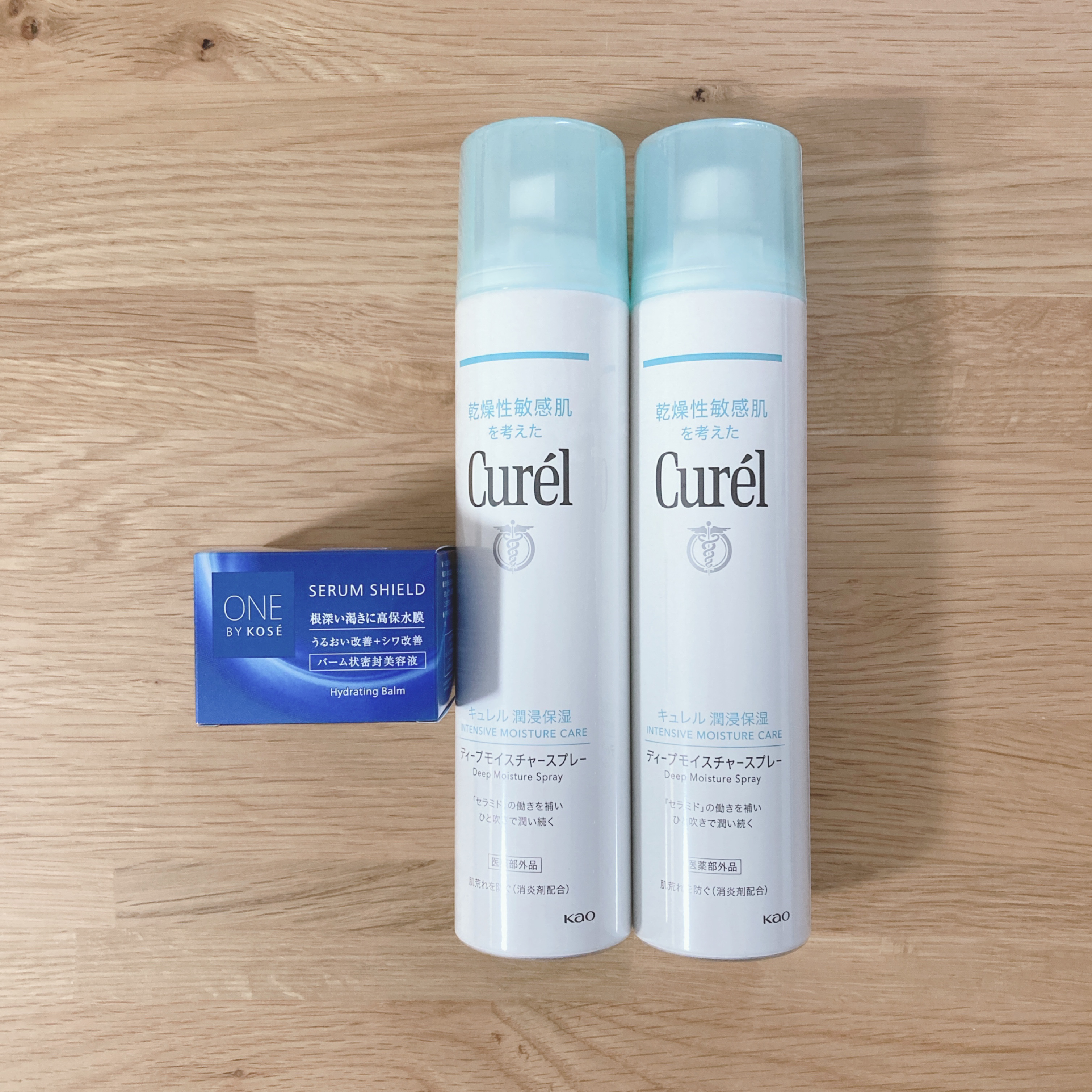 ディープモイスチャースプレー/キュレル/ミスト状化粧水を使ったクチコミ（1枚目）