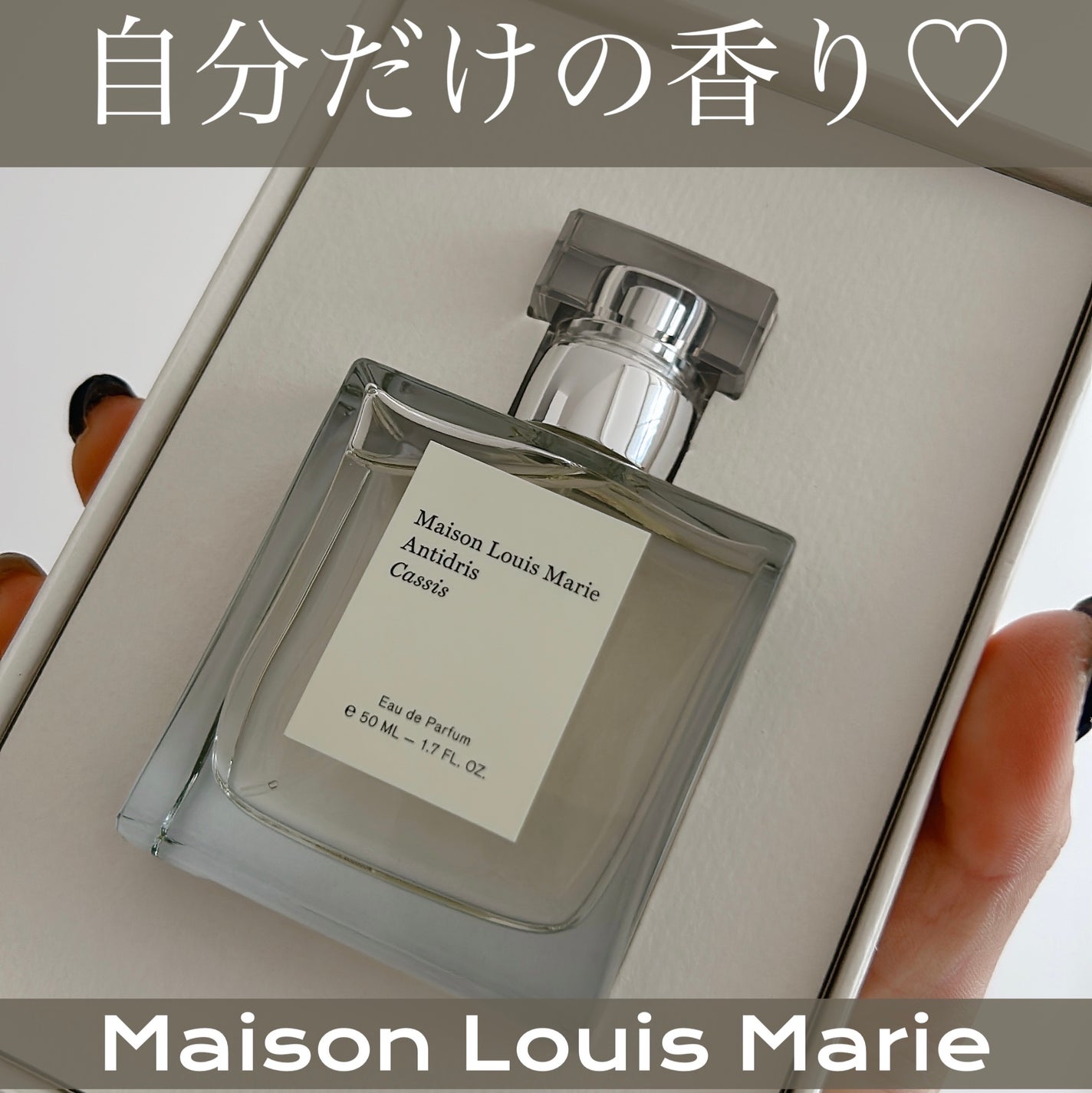 アンティドゥリス カシス オードパルファム/Maison Louis Marie/香水(レディース)を使ったクチコミ(1枚目)